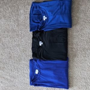 3 luluroe dresses, 2 Carly's 1 maxi long